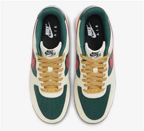 AIR FORCE 1 LOW 'SAIL/GREEN RED'